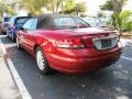 2002 Inferno Red Pearl Chrysler Sebring LXi Convertible  photo #3
