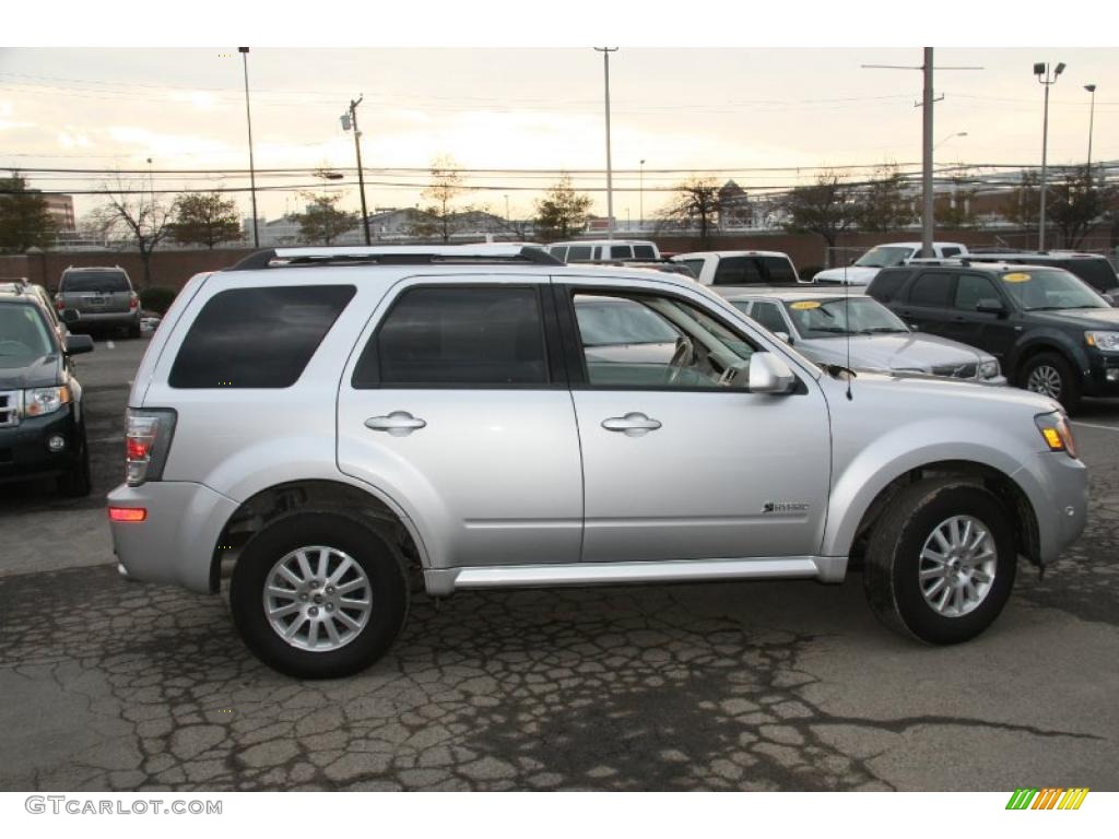 Ingot Silver Metallic 2010 Mercury Mariner Hybrid 4WD Exterior Photo #45948348