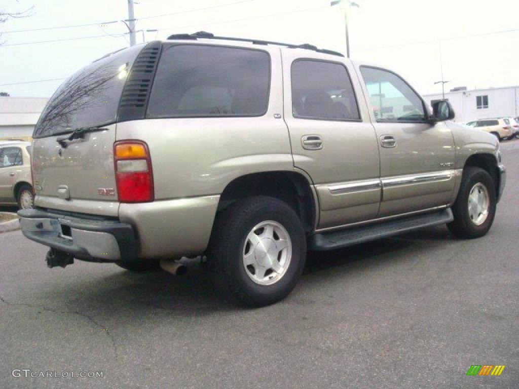 2003 Yukon SLT 4x4 - Sandalwood Metallic / Neutral/Shale photo #4