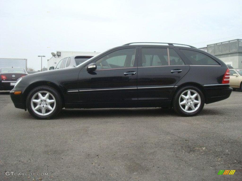 Black 2002 Mercedes-Benz C 320 Wagon Exterior Photo #45949338