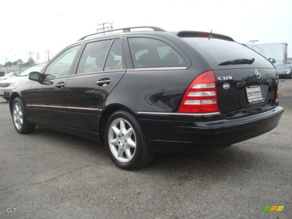 Black 2002 Mercedes-Benz C 320 Wagon Exterior Photo #45949347