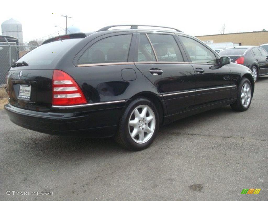Black 2002 Mercedes-Benz C 320 Wagon Exterior Photo #45949356