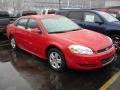 2009 Victory Red Chevrolet Impala LS  photo #2