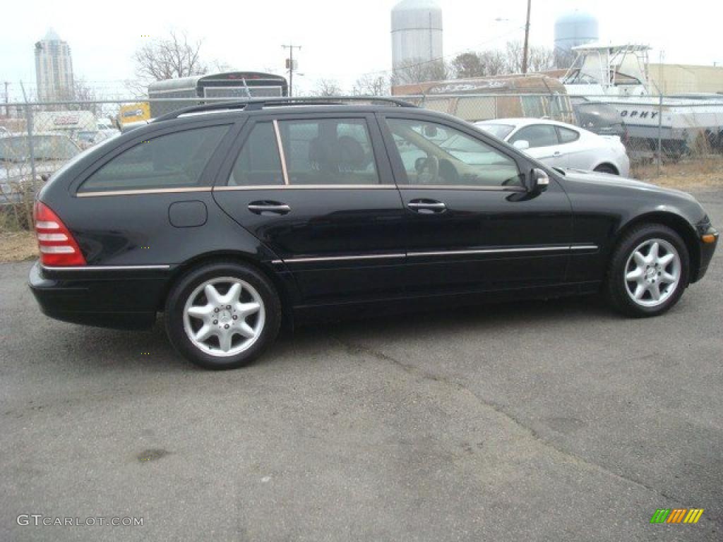Black 2002 Mercedes-Benz C 320 Wagon Exterior Photo #45949368