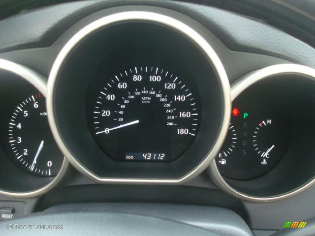 2009 Lexus SC 430 Pebble Beach Edition Convertible Gauges Photo #45949815