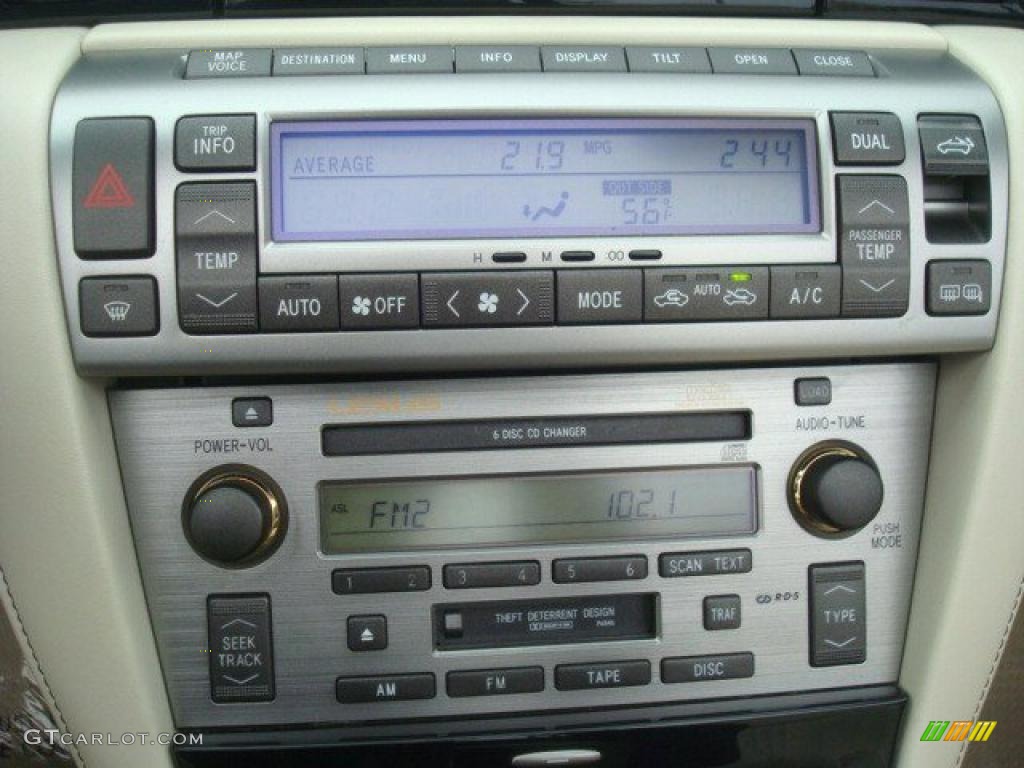 2009 Lexus SC 430 Pebble Beach Edition Convertible Controls Photo #45949824