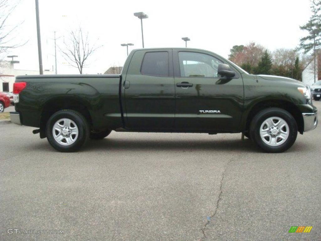 2010 Tundra Double Cab - Spruce Green Mica / Sand Beige photo #3