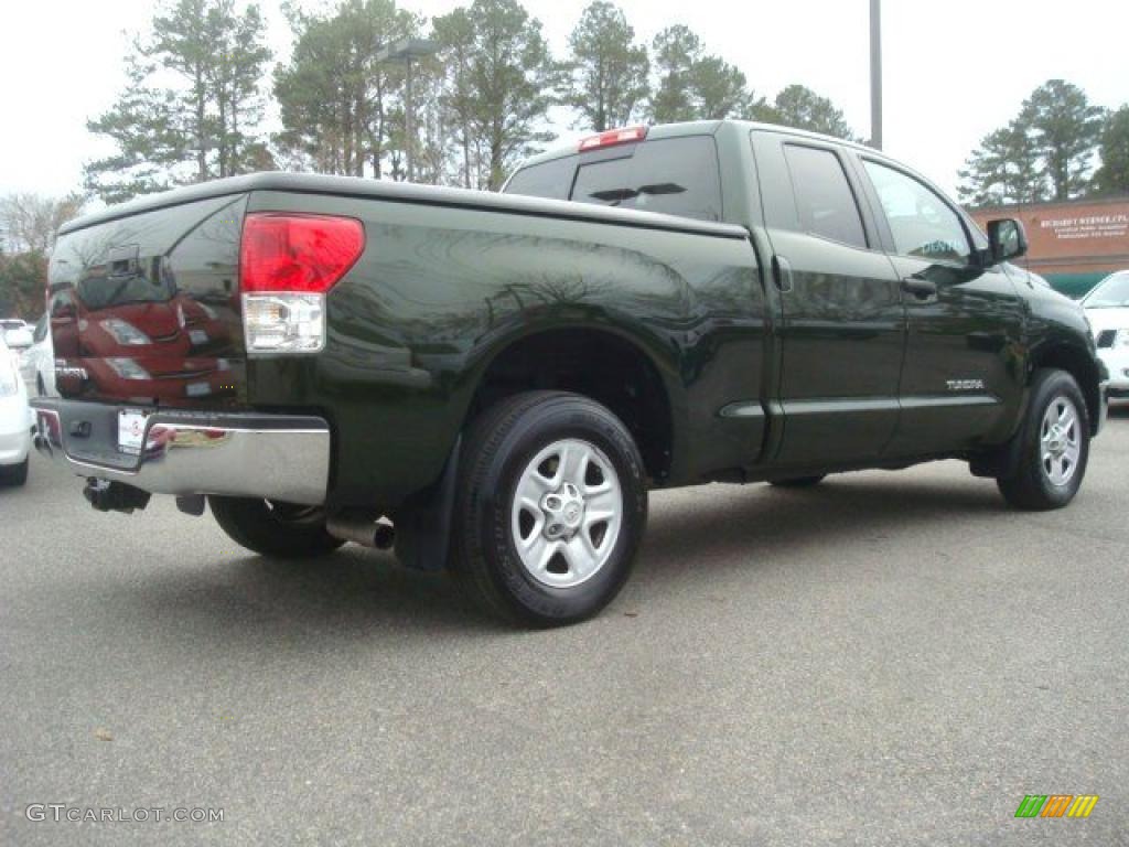 2010 Tundra Double Cab - Spruce Green Mica / Sand Beige photo #4