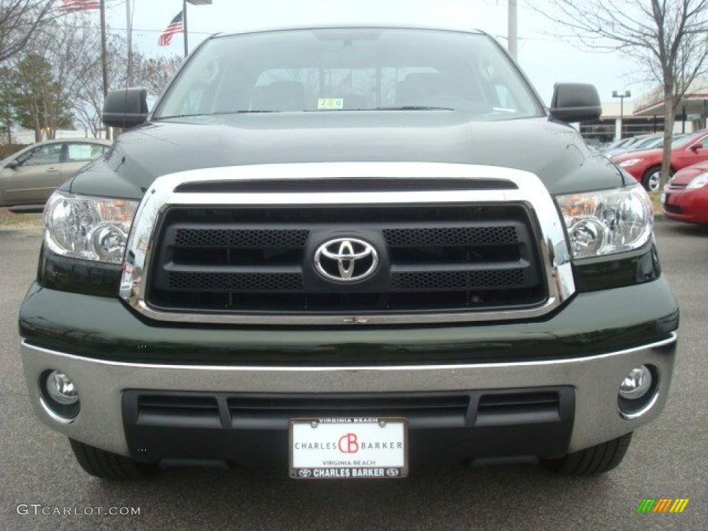 2010 Tundra Double Cab - Spruce Green Mica / Sand Beige photo #7