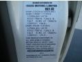2002 Isuzu Rodeo LS Info Tag