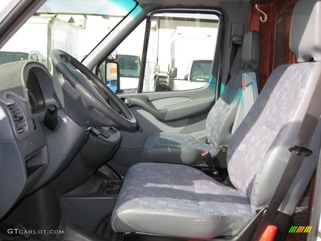 Gray Interior 2005 Dodge Sprinter Van 2500 High Roof Cargo Photo #45951381