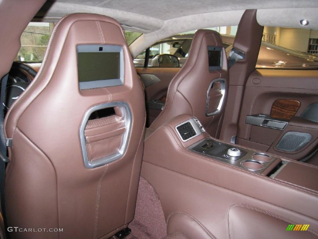 Bitter Chocolate Interior 2011 Aston Martin Rapide Sedan Photo #45951993