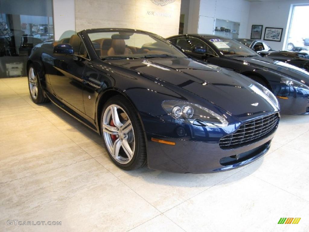 2011 V8 Vantage Roadster - Midnight Blue / Chestnut Tan photo #1