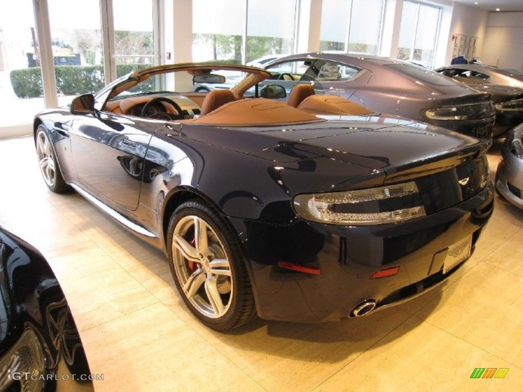 2011 V8 Vantage Roadster - Midnight Blue / Chestnut Tan photo #4