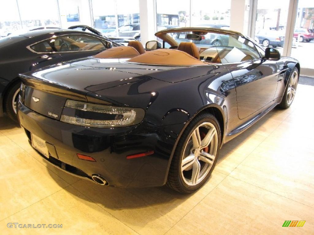 2011 V8 Vantage Roadster - Midnight Blue / Chestnut Tan photo #6