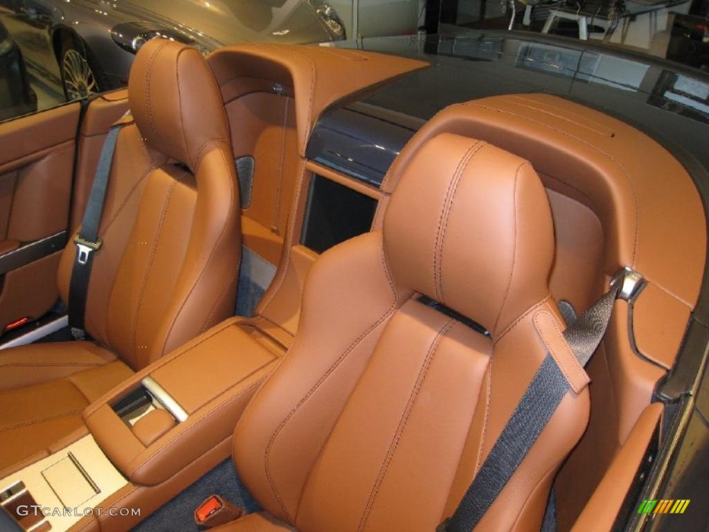 Chestnut Tan Interior 2011 Aston Martin V8 Vantage Roadster Photo #45952512