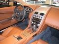 2011 Aston Martin V8 Vantage Chestnut Tan Interior Dashboard Photo