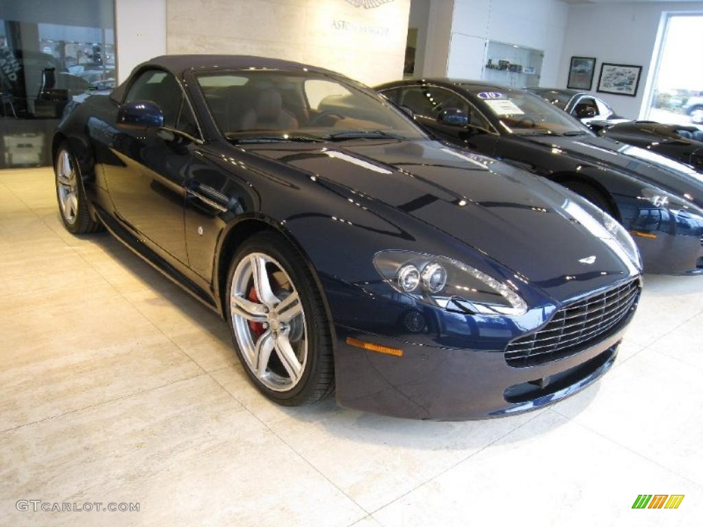 2011 V8 Vantage Roadster - Midnight Blue / Chestnut Tan photo #12