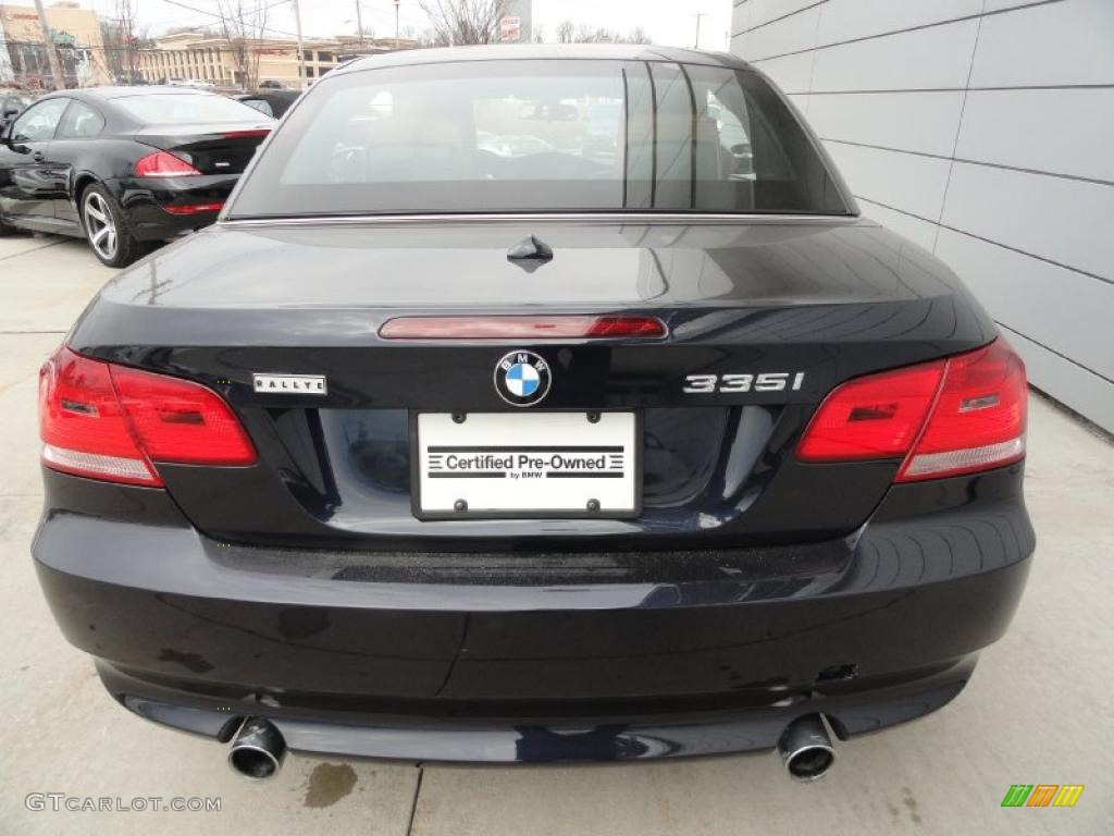 2007 3 Series 335i Convertible - Monaco Blue Metallic / Saddle Brown/Black photo #5