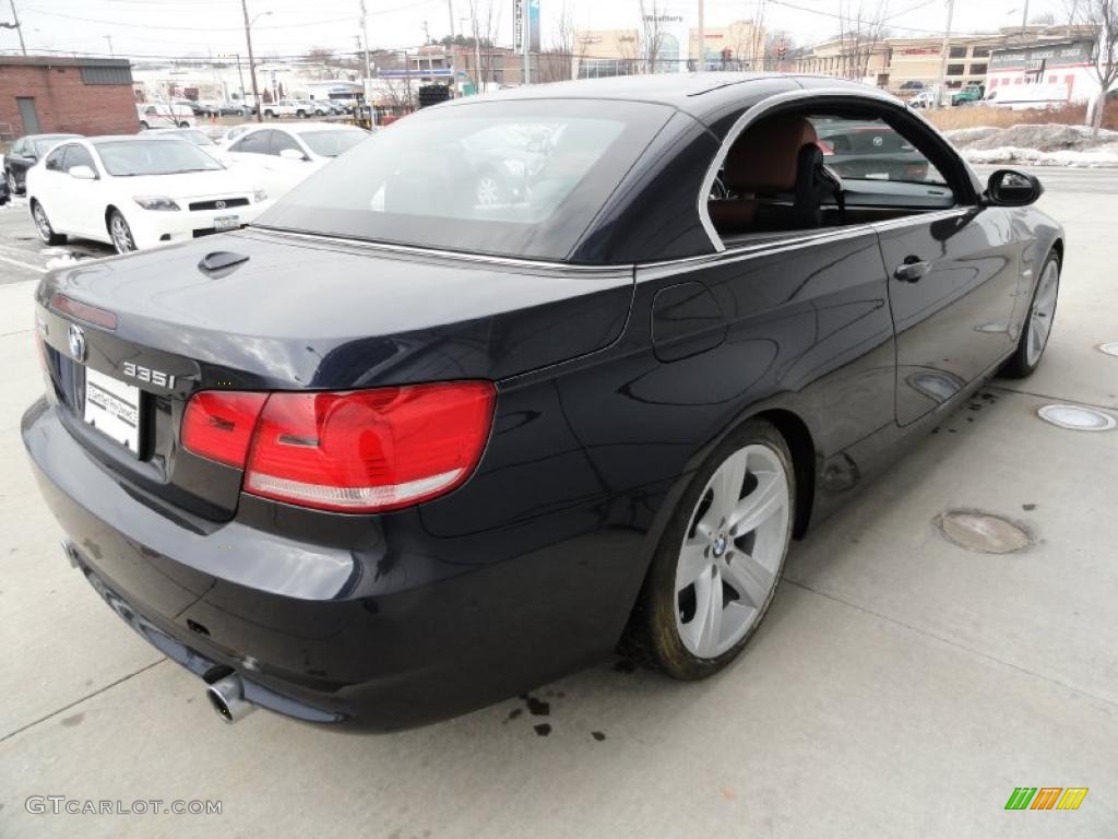 2007 3 Series 335i Convertible - Monaco Blue Metallic / Saddle Brown/Black photo #6