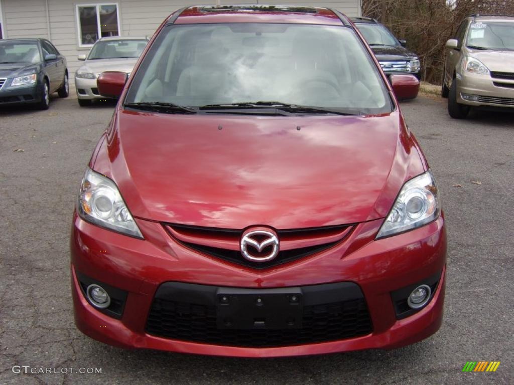 2008 MAZDA5 Touring - Copper Red / Sand photo #2