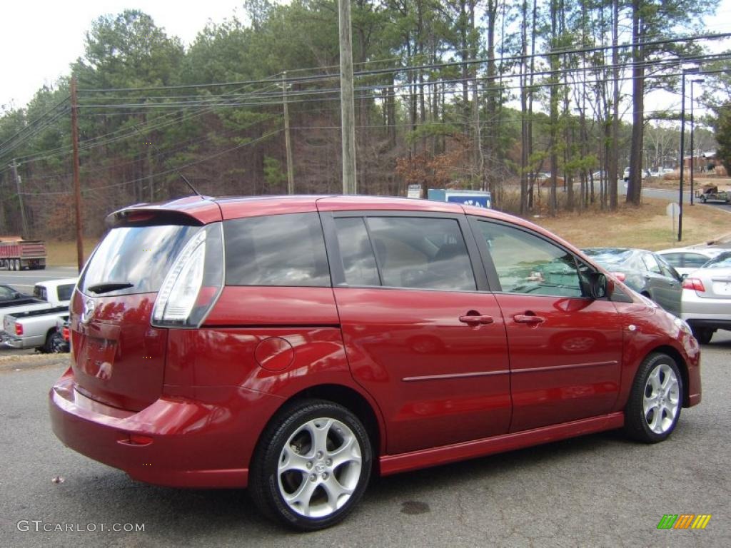 2008 MAZDA5 Touring - Copper Red / Sand photo #4