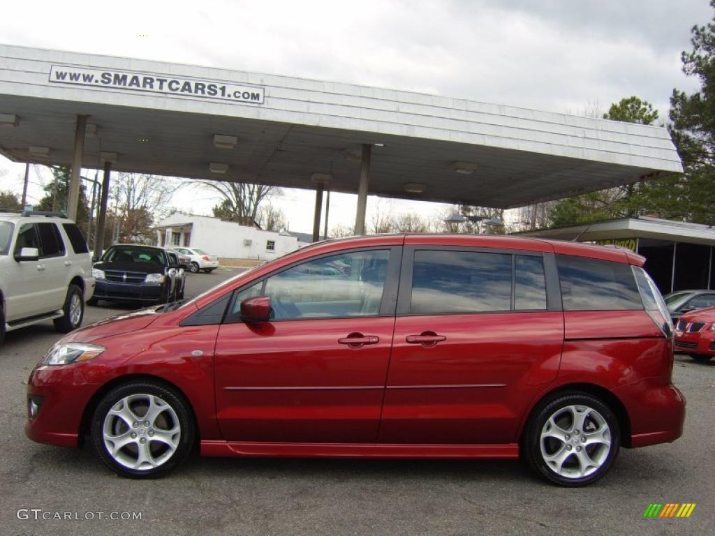 2008 MAZDA5 Touring - Copper Red / Sand photo #7