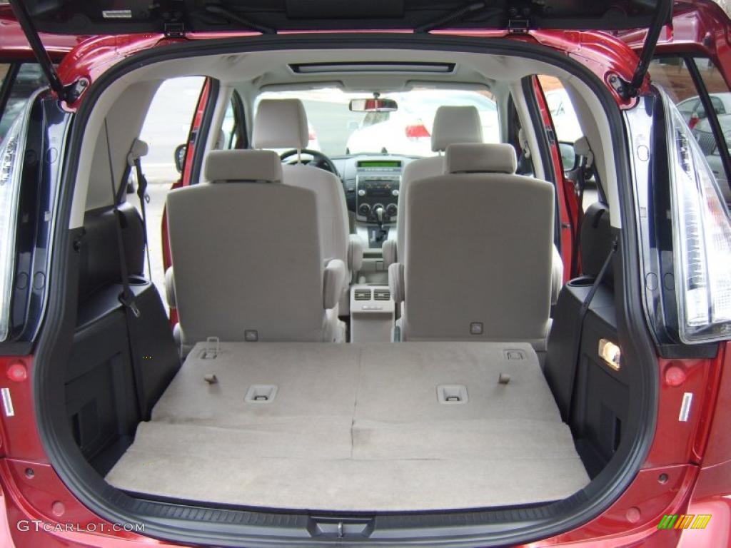 2008 MAZDA5 Touring - Copper Red / Sand photo #11