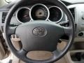 Taupe 2005 Toyota Tacoma PreRunner Double Cab Steering Wheel