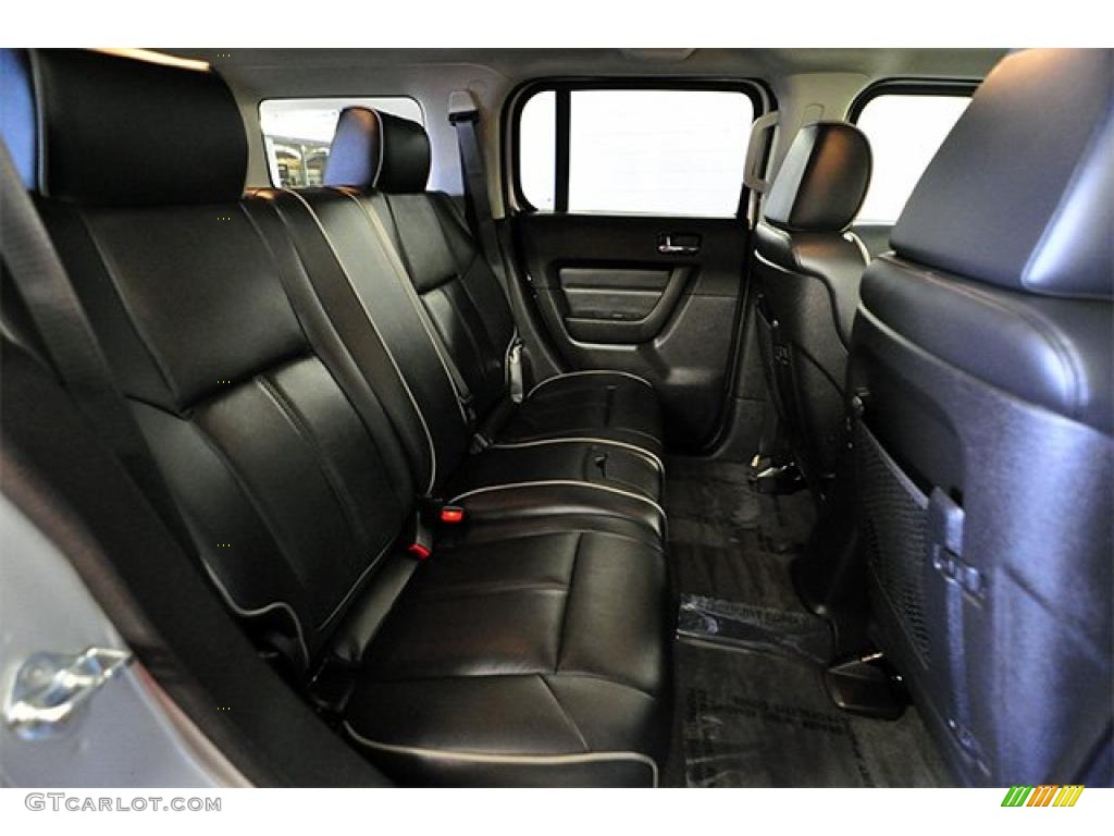 Ebony Interior 2010 Hummer H3 Standard H3 Model Photo #45953596