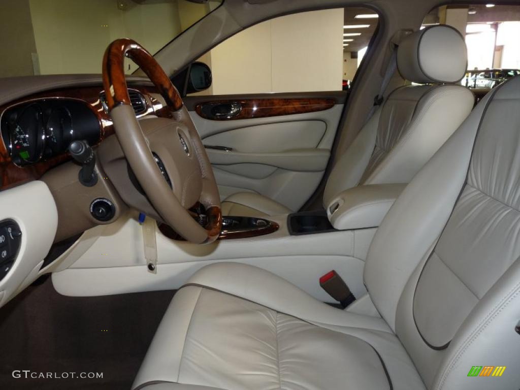 Ivory Interior 2005 Jaguar XJ Vanden Plas Photo #45954038