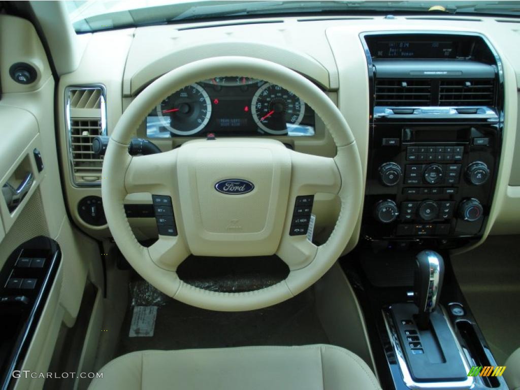 2011 Ford Escape Limited Camel Dashboard Photo #45956507