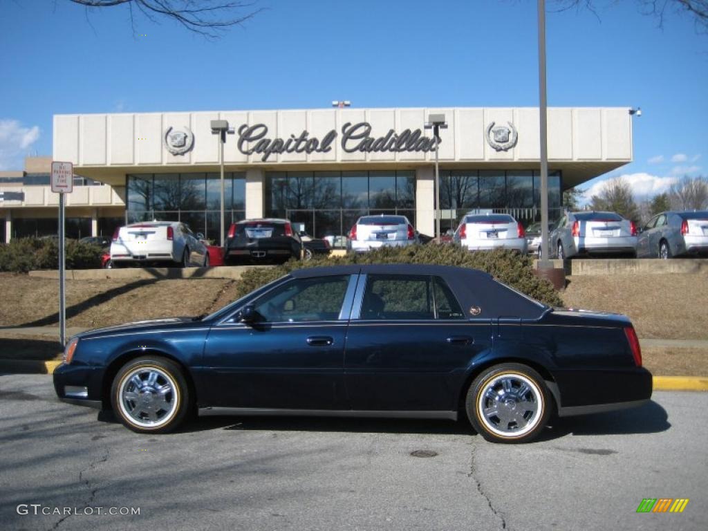 2002 DeVille Sedan - Blue Onyx Metallic / Dark Gray photo #1