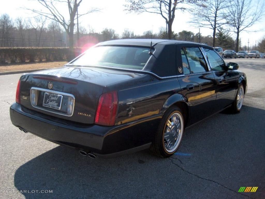 2002 DeVille Sedan - Blue Onyx Metallic / Dark Gray photo #4