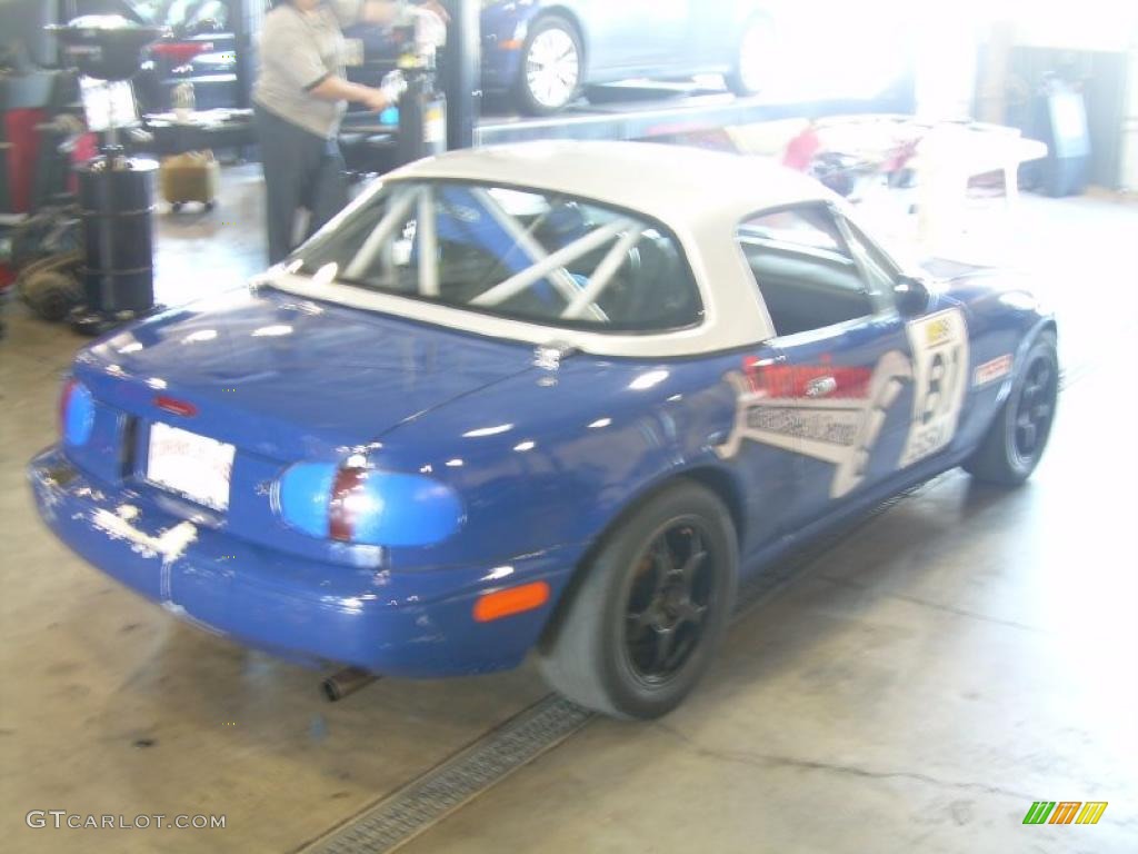 1991 MX-5 Miata Race Car - Mariner Blue / Black photo #6