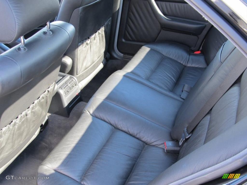 Black Interior 1995 BMW 5 Series 525i Sedan Photo #45957128