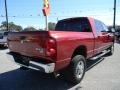 2007 Inferno Red Crystal Pearl Dodge Ram 2500 Laramie Mega Cab 4x4  photo #5