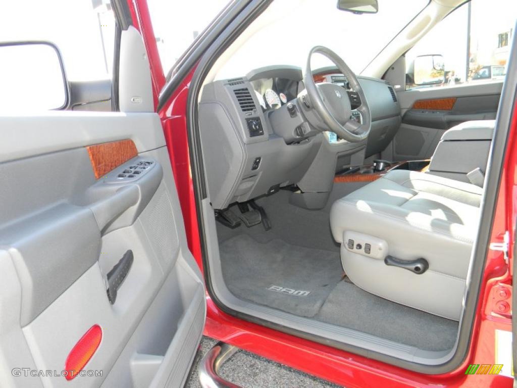 Medium Slate Gray Interior 2007 Dodge Ram 2500 Laramie Mega Cab 4x4 Photo #45957437