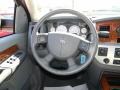 Medium Slate Gray 2007 Dodge Ram 2500 Laramie Mega Cab 4x4 Steering Wheel
