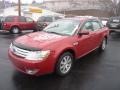 2009 Sangria Red Metallic Ford Taurus SEL  photo #5
