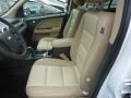 Camel 2008 Ford Taurus X Eddie Bauer AWD Interior Color