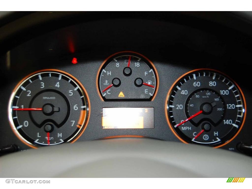 2010 Nissan Armada Platinum Gauges Photo #45958997