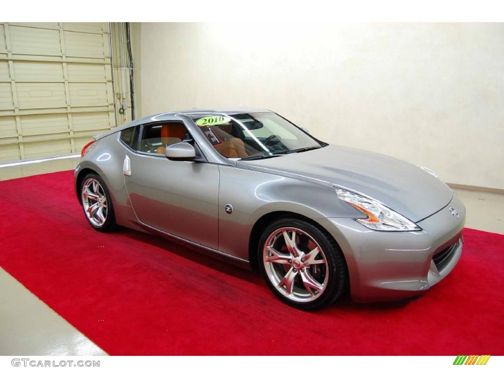 Platinum Graphite 2010 Nissan 370Z Sport Touring Coupe Exterior Photo #45959006