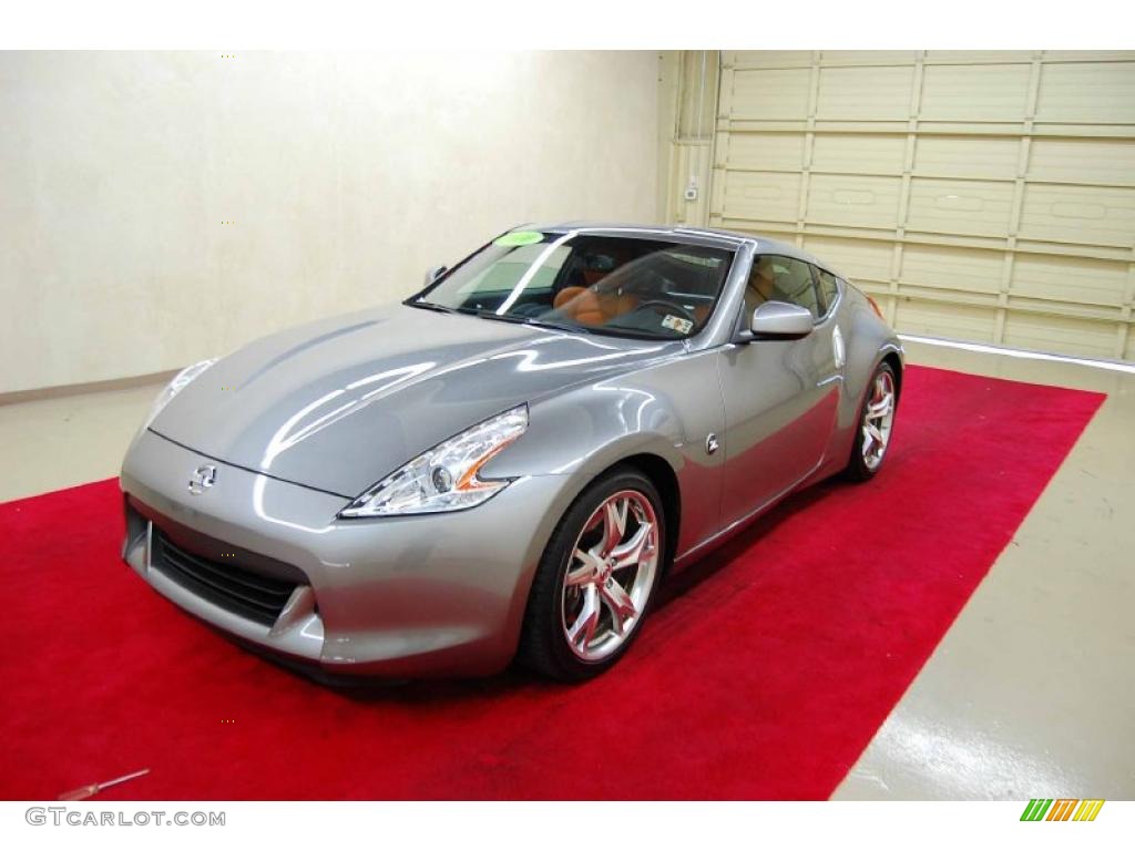 Platinum Graphite 2010 Nissan 370Z Sport Touring Coupe Exterior Photo #45959042