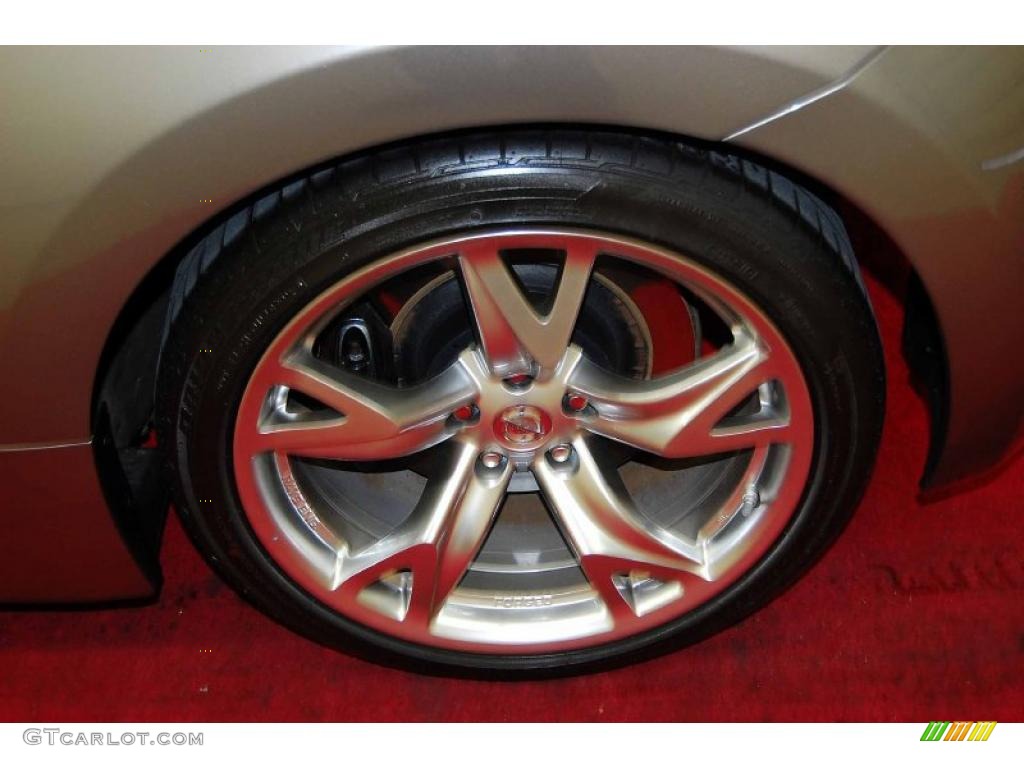 2010 Nissan 370Z Sport Touring Coupe Wheel Photo #45959105
