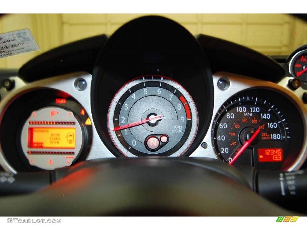 2010 Nissan 370Z Sport Touring Coupe Gauges Photo #45959420