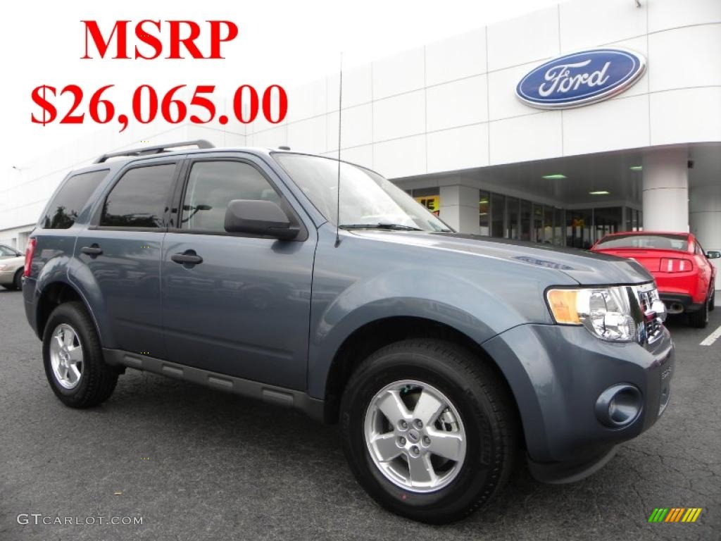 Steel Blue Metallic Ford Escape