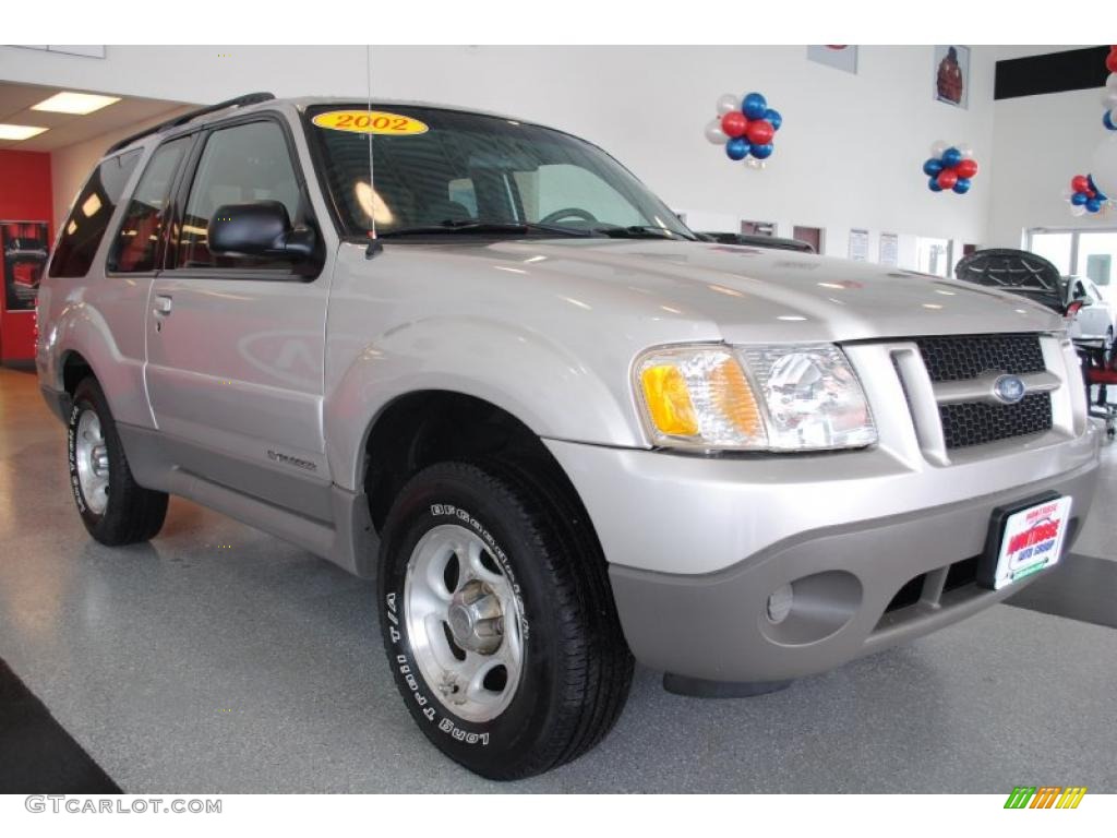 Silver Birch Metallic 2002 Ford Explorer Sport Exterior Photo #45959795