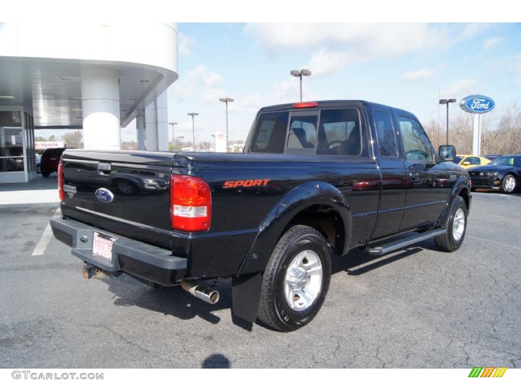 Black 2008 Ford Ranger Sport SuperCab Exterior Photo #45960347