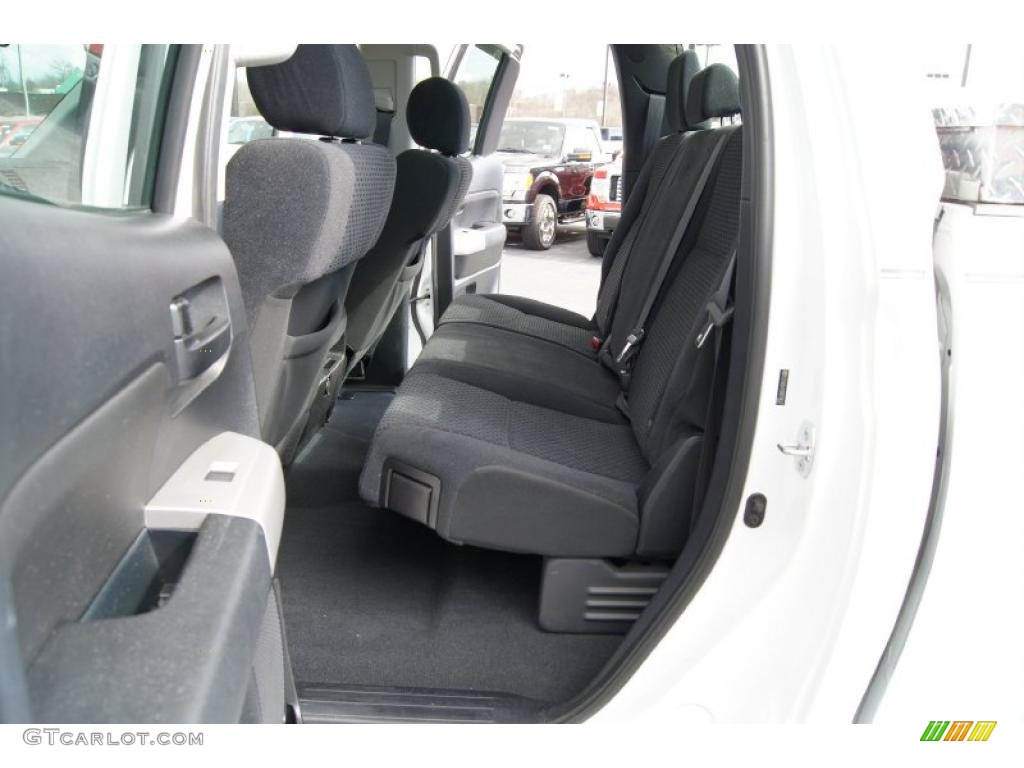 2009 Tundra Double Cab - Super White / Graphite Gray photo #10